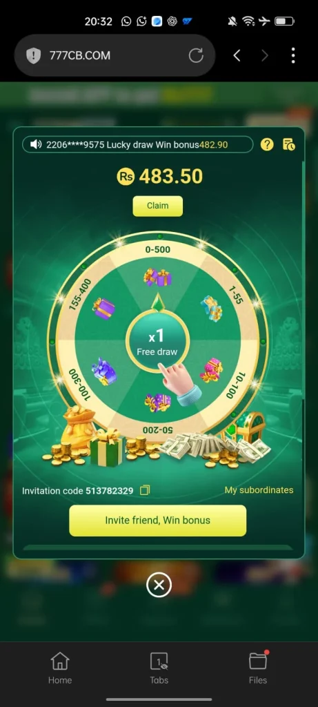 777CB Game Lucky Wheel